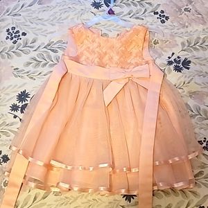 Girls pink dress